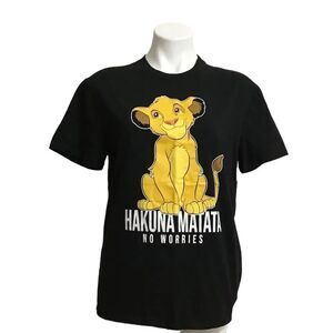 Disney The Lion King HAKUNA MATATA Short Sleeve T-Shirt Size Large